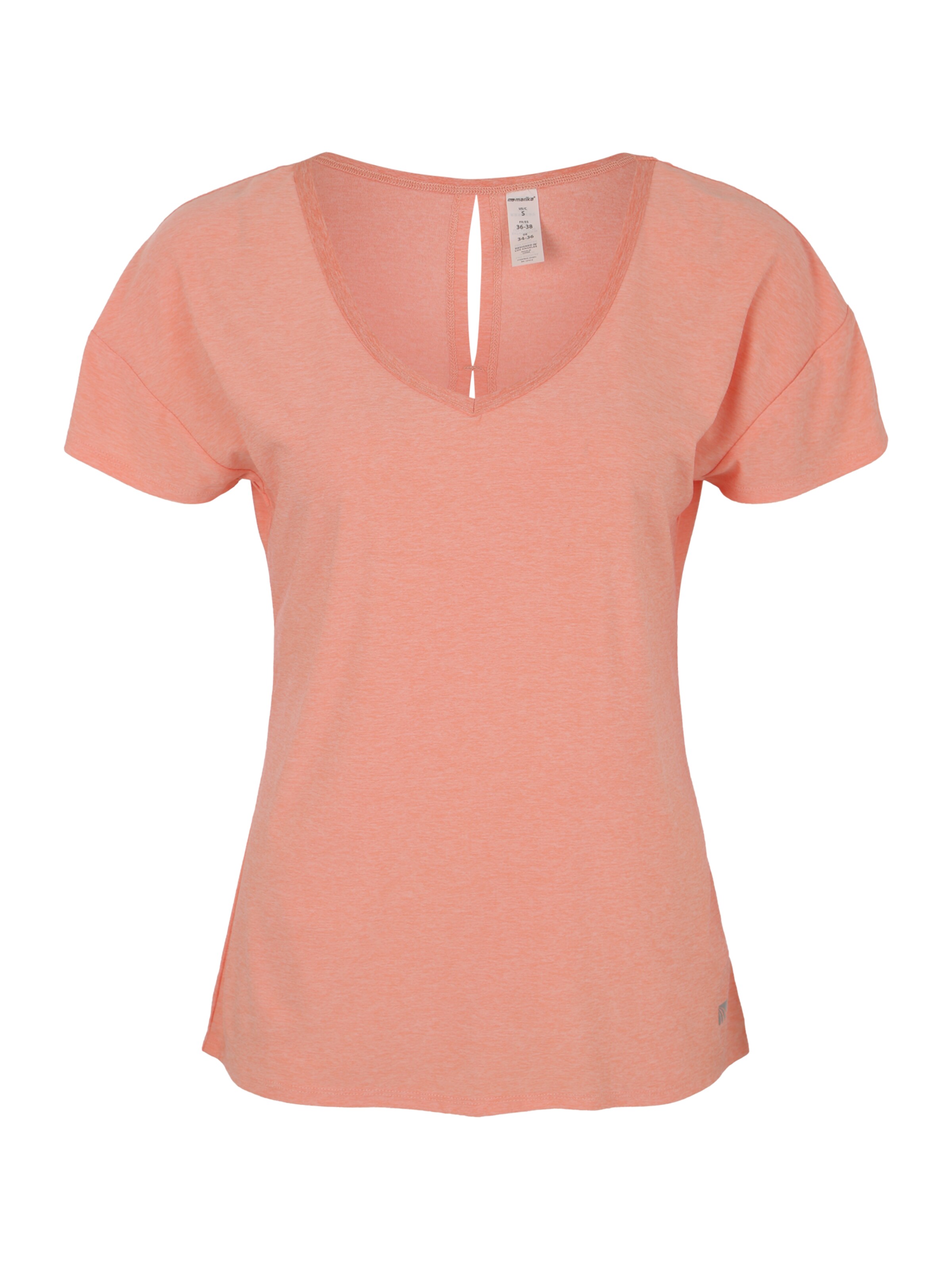 Marika - Functioneel shirt 'AUDREY' in de kleur Sinaasappel