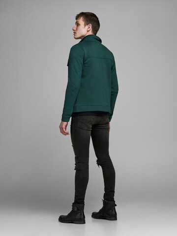 JACK & JONES Skinny Jeans 'Tom' in Schwarz