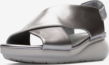 CAMPER Strap Sandals 'Balloon' in Silver: front