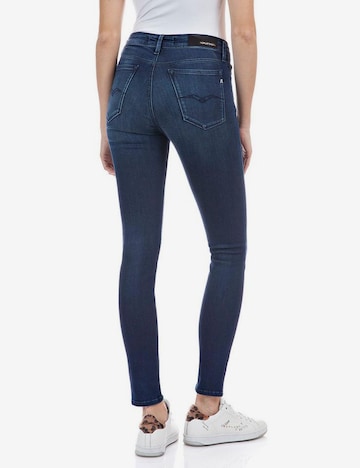 REPLAY Skinny Jeans 'Luzien' in Blau