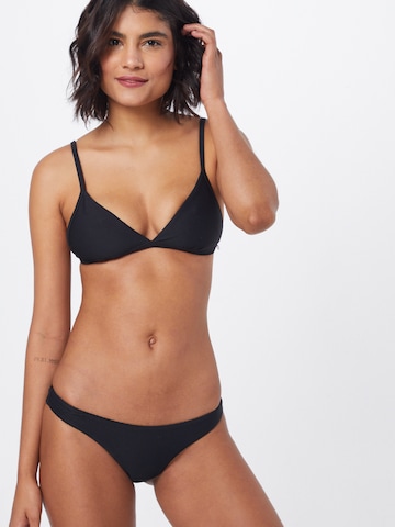 Regular Sutien costum de baie de la Seafolly pe negru