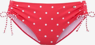 Pantaloncini per bikini 'Audrey' s.Oliver di colore rosso chiaro / bianco, Visualizzazione prodotti