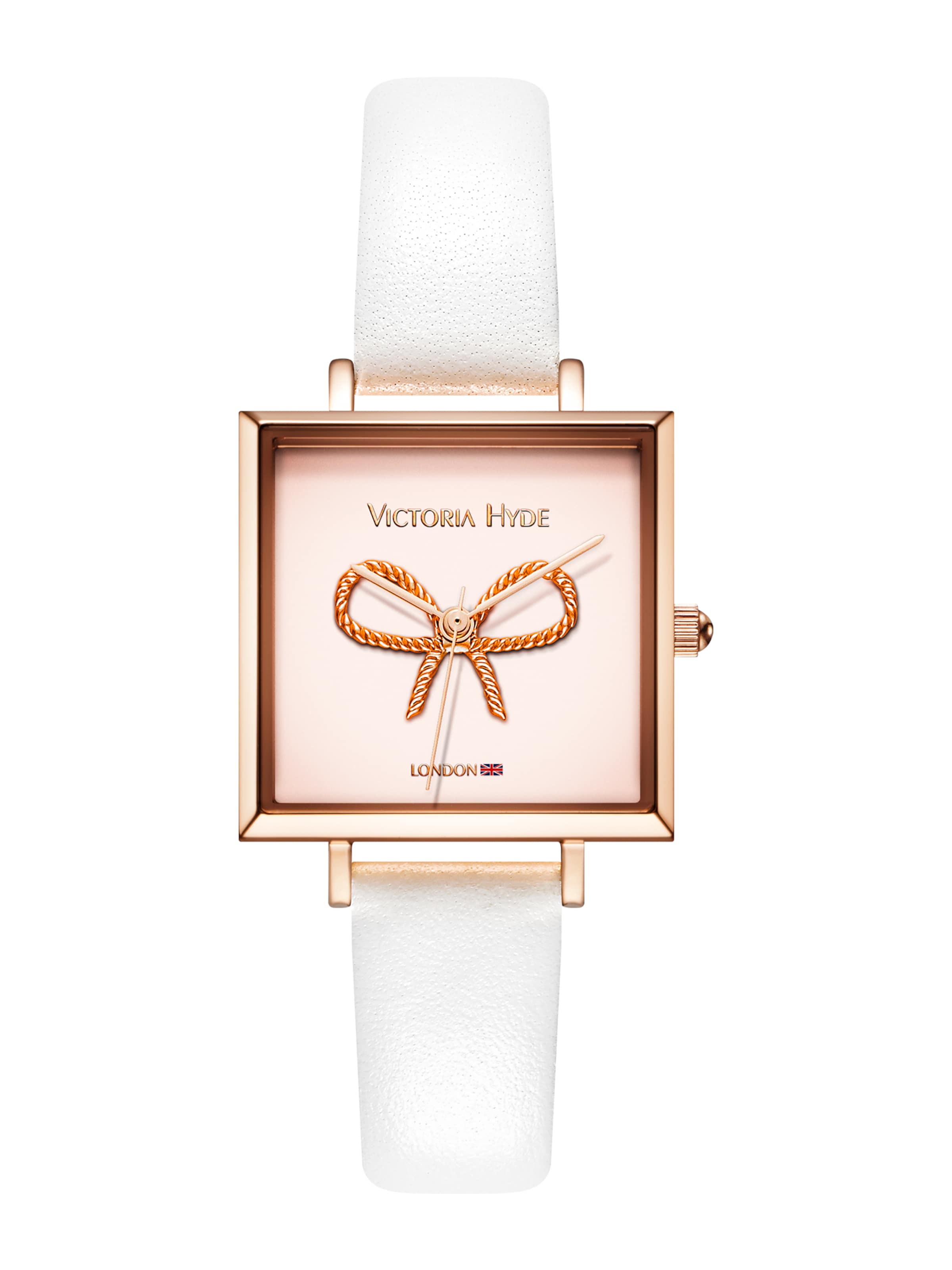 Orologio analogico 'Maida' di Victoria Hyde in bianco: frontale