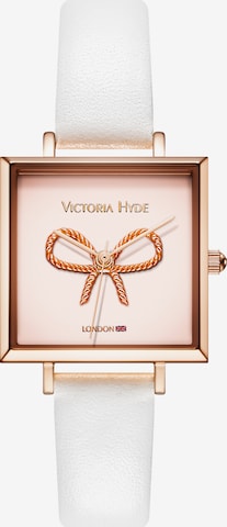 Victoria Hyde Analog Watch 'Maida' in White: front