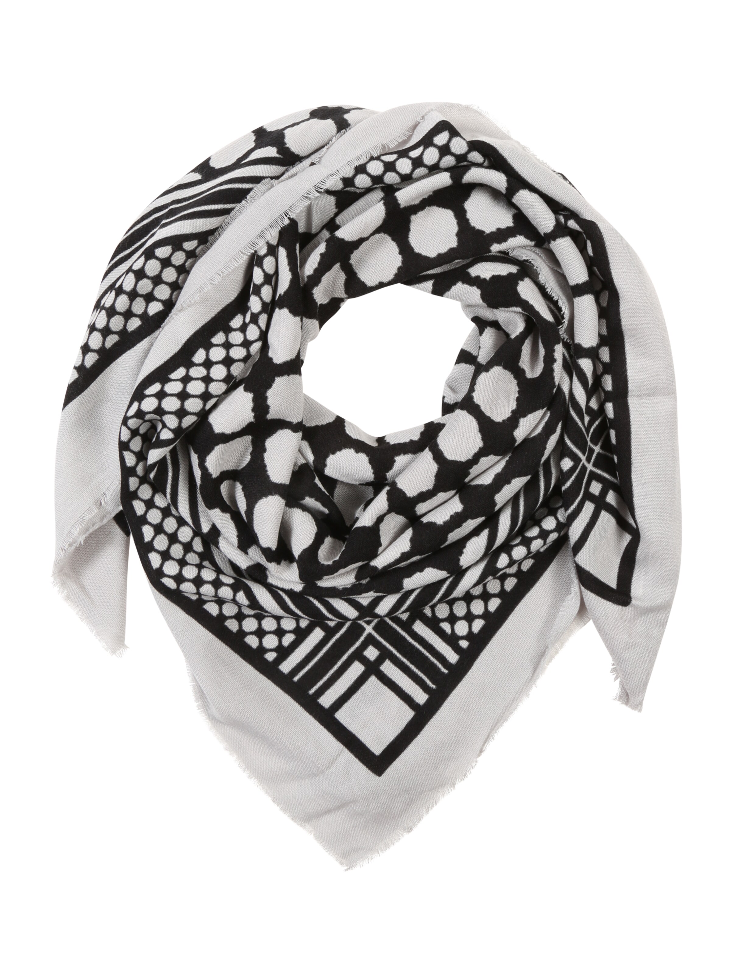 VERO MODA - Doek 'VMMALINA SQUARE SCARF' in de kleur Grijs