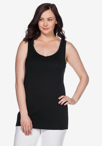 SHEEGO Top in Black: front