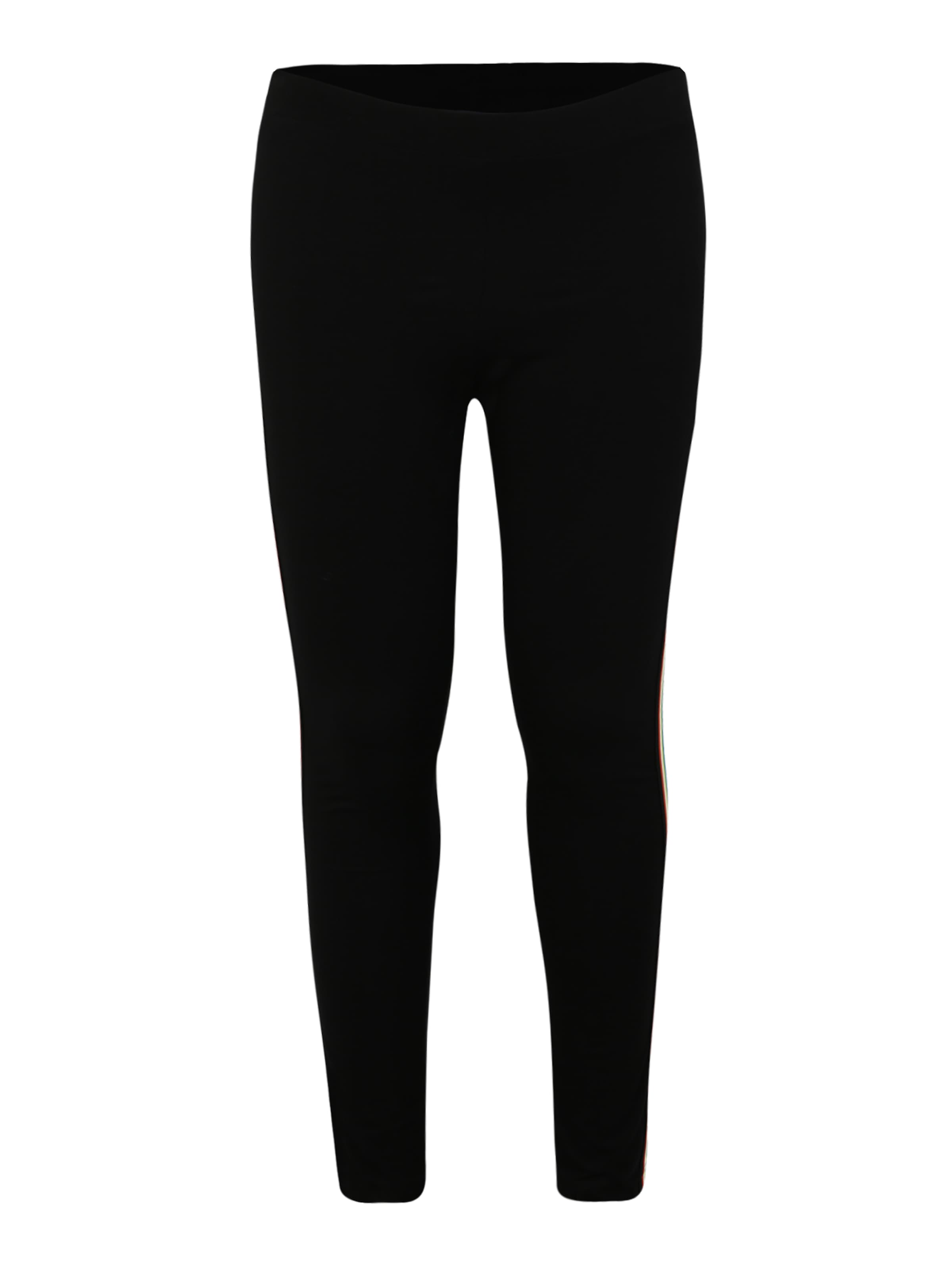 Urban Classics Curvy - Leggings 'Ladies Multicolor Side Taped Leggings' in de kleur Gemengde kleuren