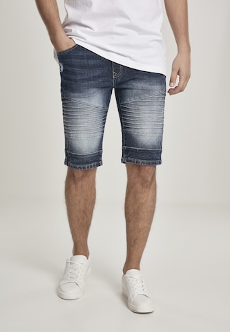 SOUTHPOLE Shorts in Blau: front