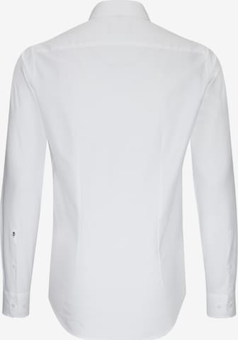 SEIDENSTICKER - Slim Fit Camisa clássica em branco