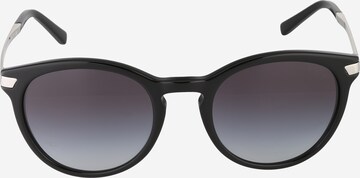 MICHAEL Michael Kors Sonnenbrille aus transparentem Kunststoff in Schwarz
