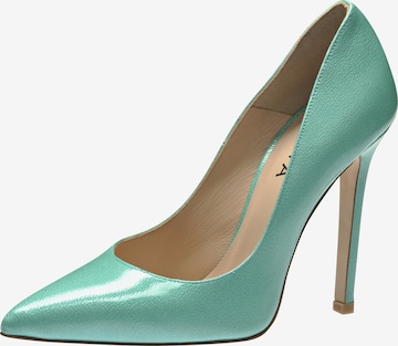 EVITA Damen Pumps in Blau: predná strana