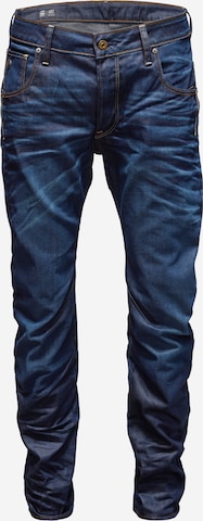 G-Star RAW Slimfit Jeansy 'Arc 3D' w kolorze niebieski: przód