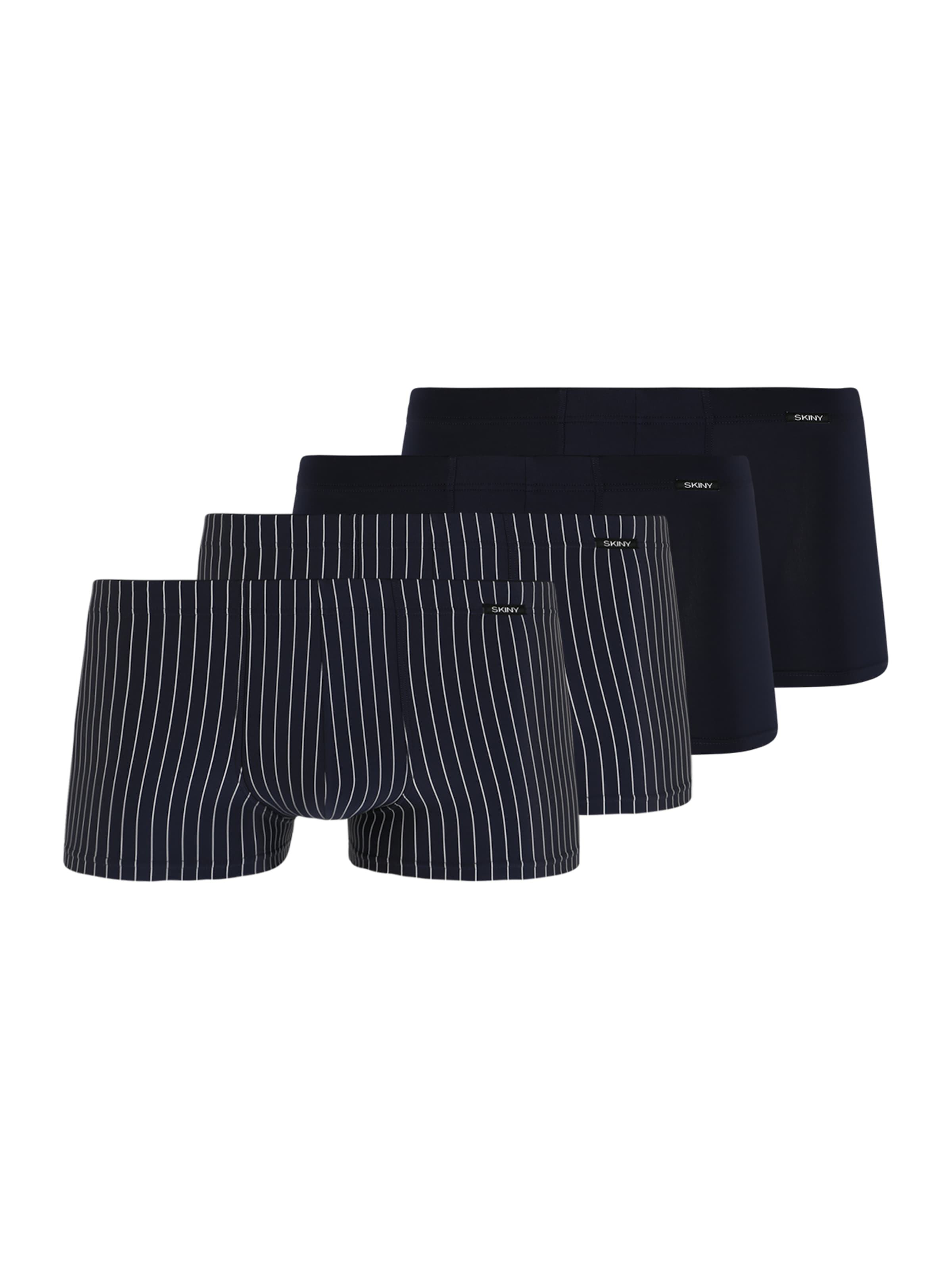 Skiny Normální Boxerky 'Skiny Herren Pant 2er Pack Power Line' – modrá: přední strana