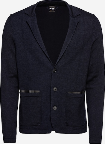 BOSS Strickjacke 'Ajames' in Blau: predná strana