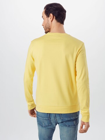 HUGO Regular Fit Sweatshirt 'Dicago202' in Gelb