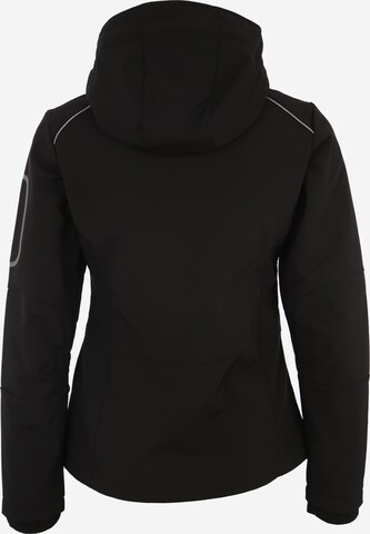 Veste outdoor CMP en noir : derrière