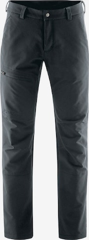 Maier Sports Regular Outdoor Pants 'Herrmann' in Grey: front