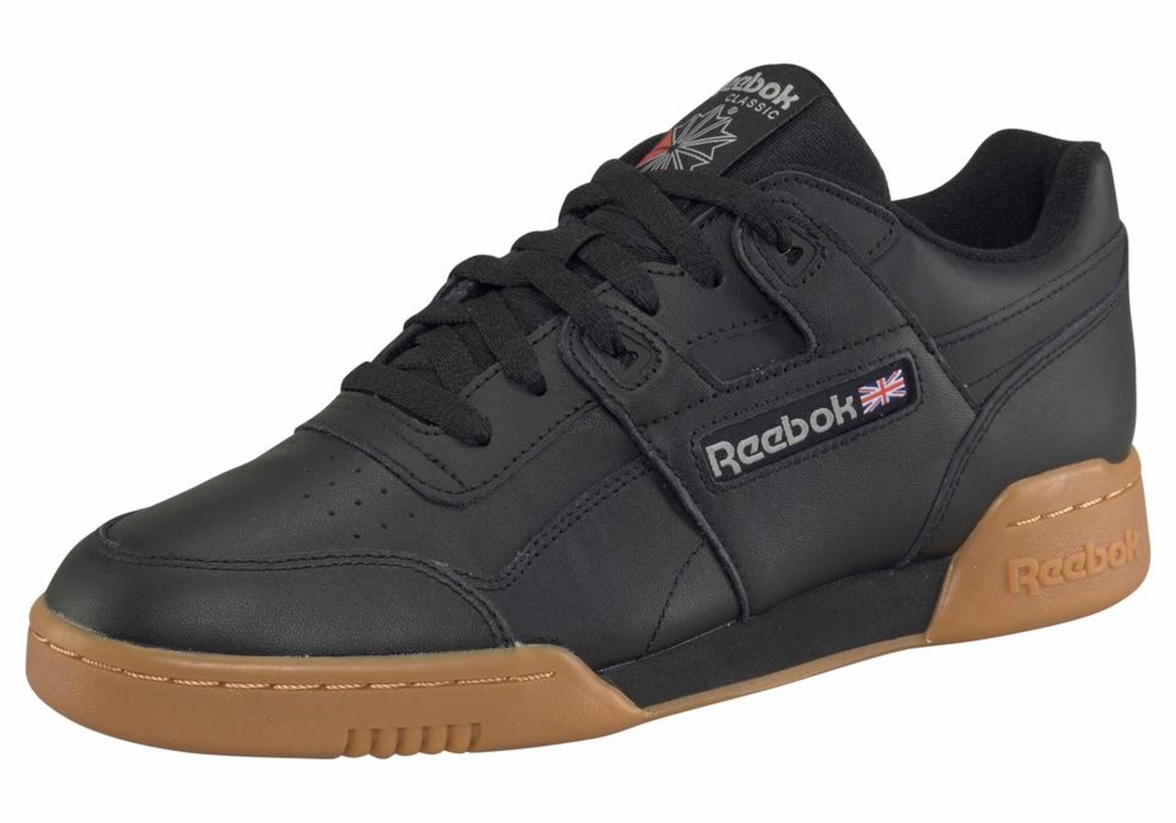 Reebok Rövid szárú sportcipők - fekete: elől