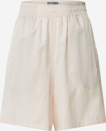 DRYKORN Regular Broek 'SWEETIE' in Beige: voorkant