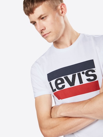 LEVI'S ® Μπλουζάκι 'Sportswear Logo Graphic' σε λευκό