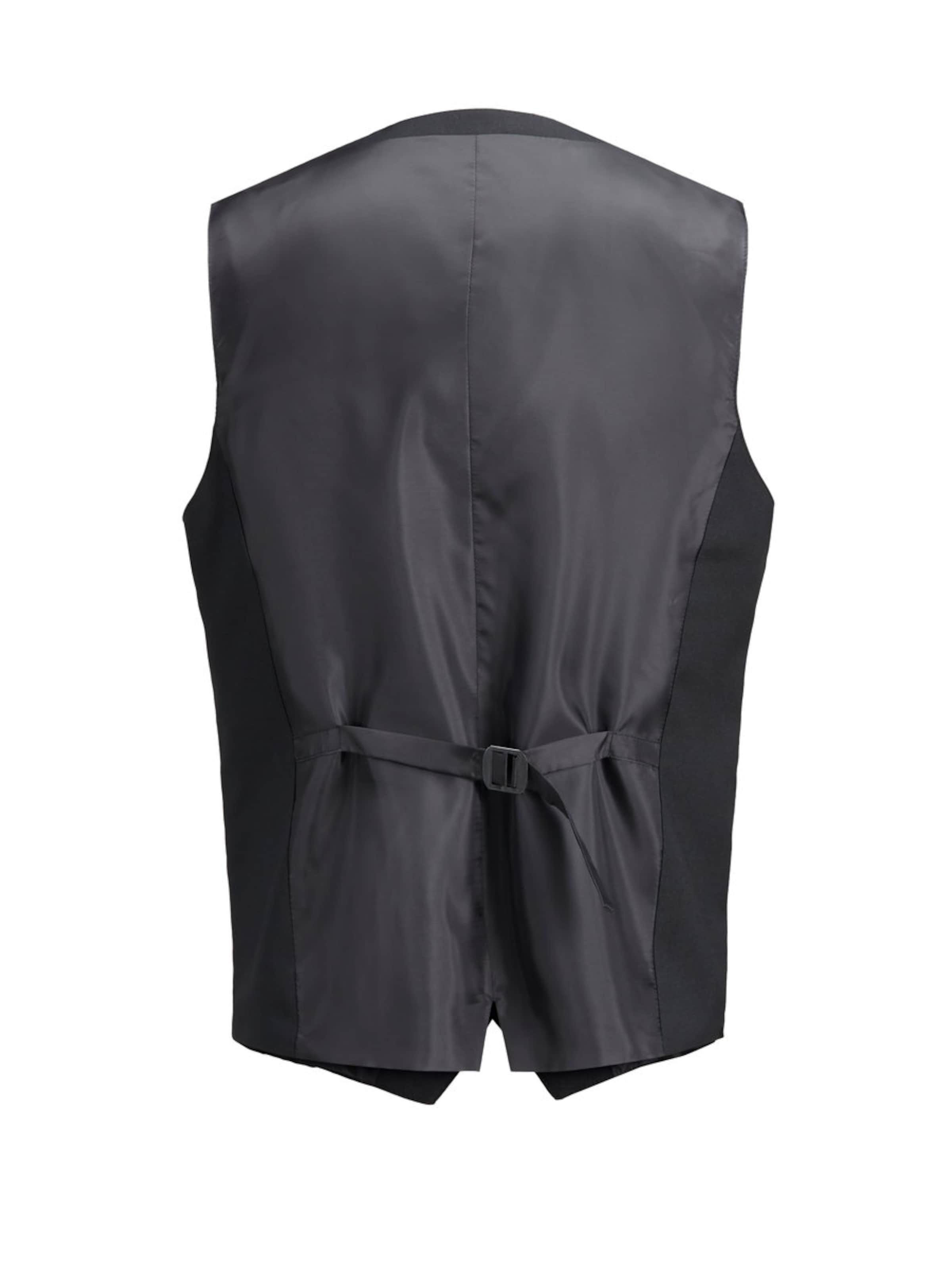 JACK & JONES Suit Vest in Black