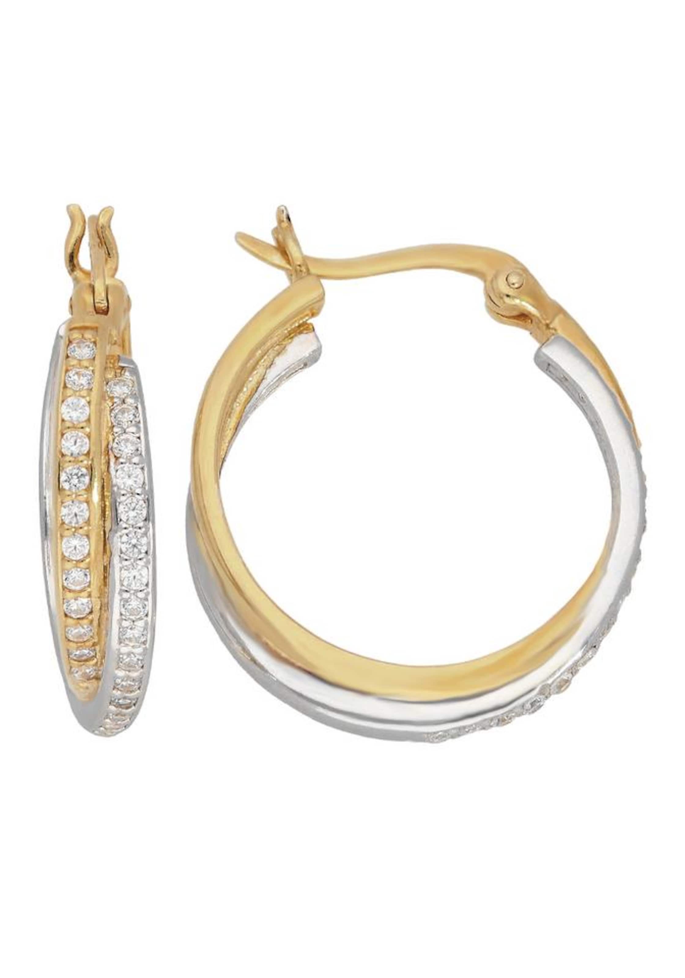 FIRETTI Creolen in Silber: Vorderseite