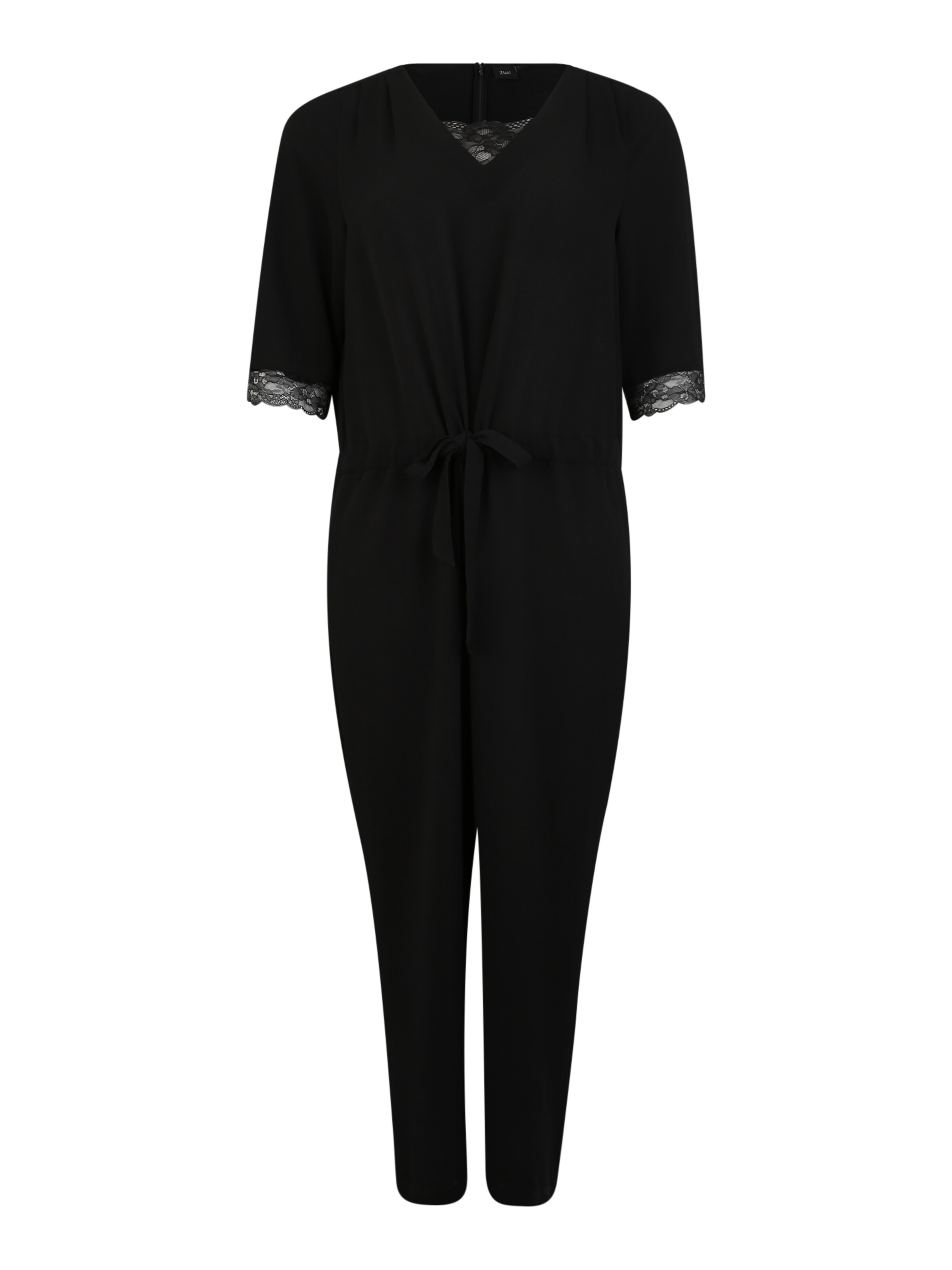 Zizzi - Jumpsuit 'MPHILIA' in de kleur Zwart