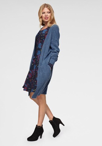 Aniston CASUAL Knit Cardigan in Blue