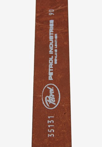 Petrol Industries Belt in Brown