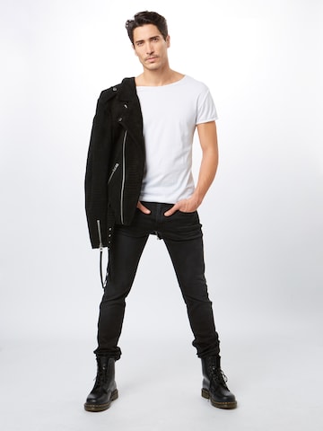 REPLAY Slimfit Jeans 'Anbass' in Schwarz