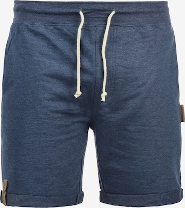 INDICODE JEANS Regular Sweatshorts 'Ian' in Blau: predná strana