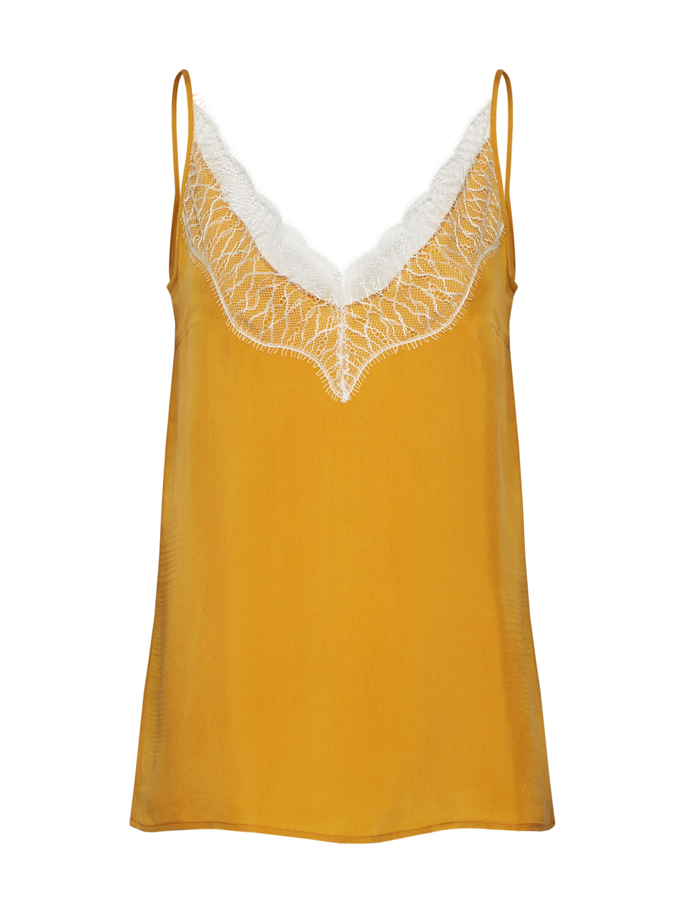 DRYKORN - Top 'LETITIA' in de kleur Geel