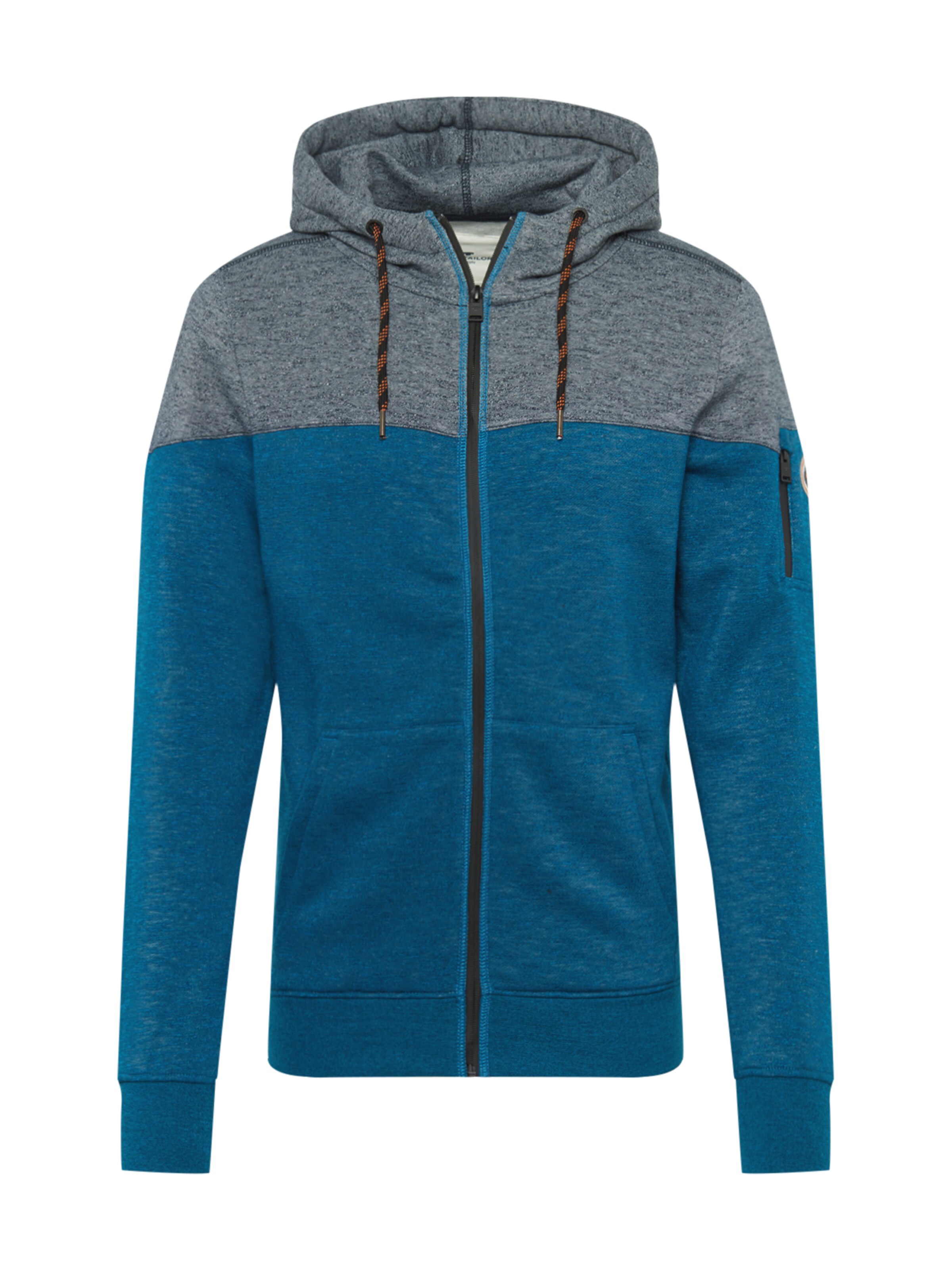 TOM TAILOR - Sweatvest in de kleur Aqua