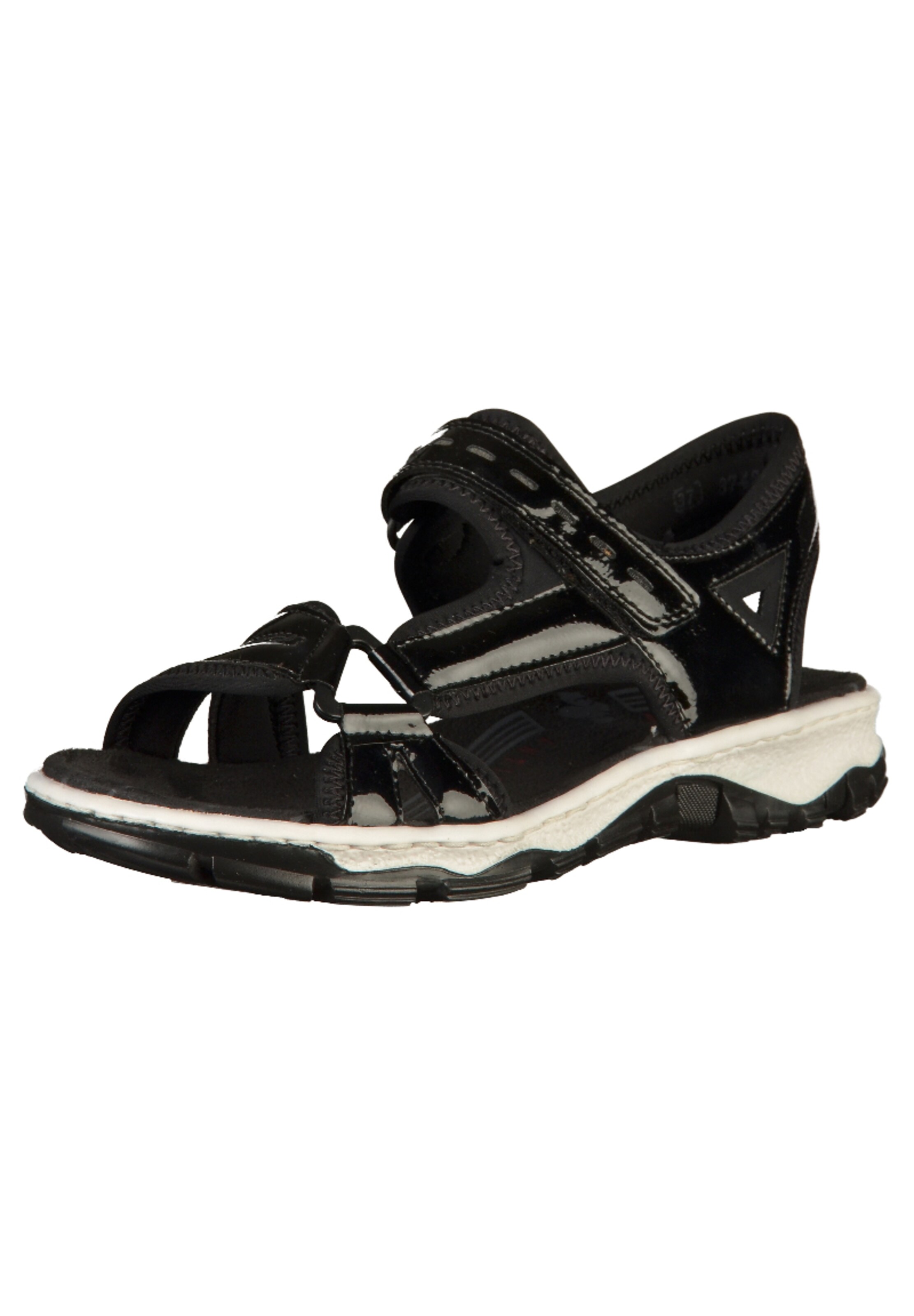 RIEKER - Sandalen in schwarz