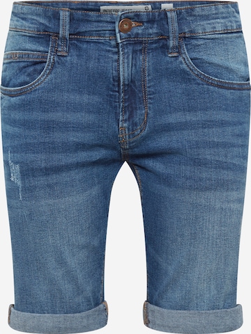 Jean 'Kaden' INDICODE JEANS en bleu : devant