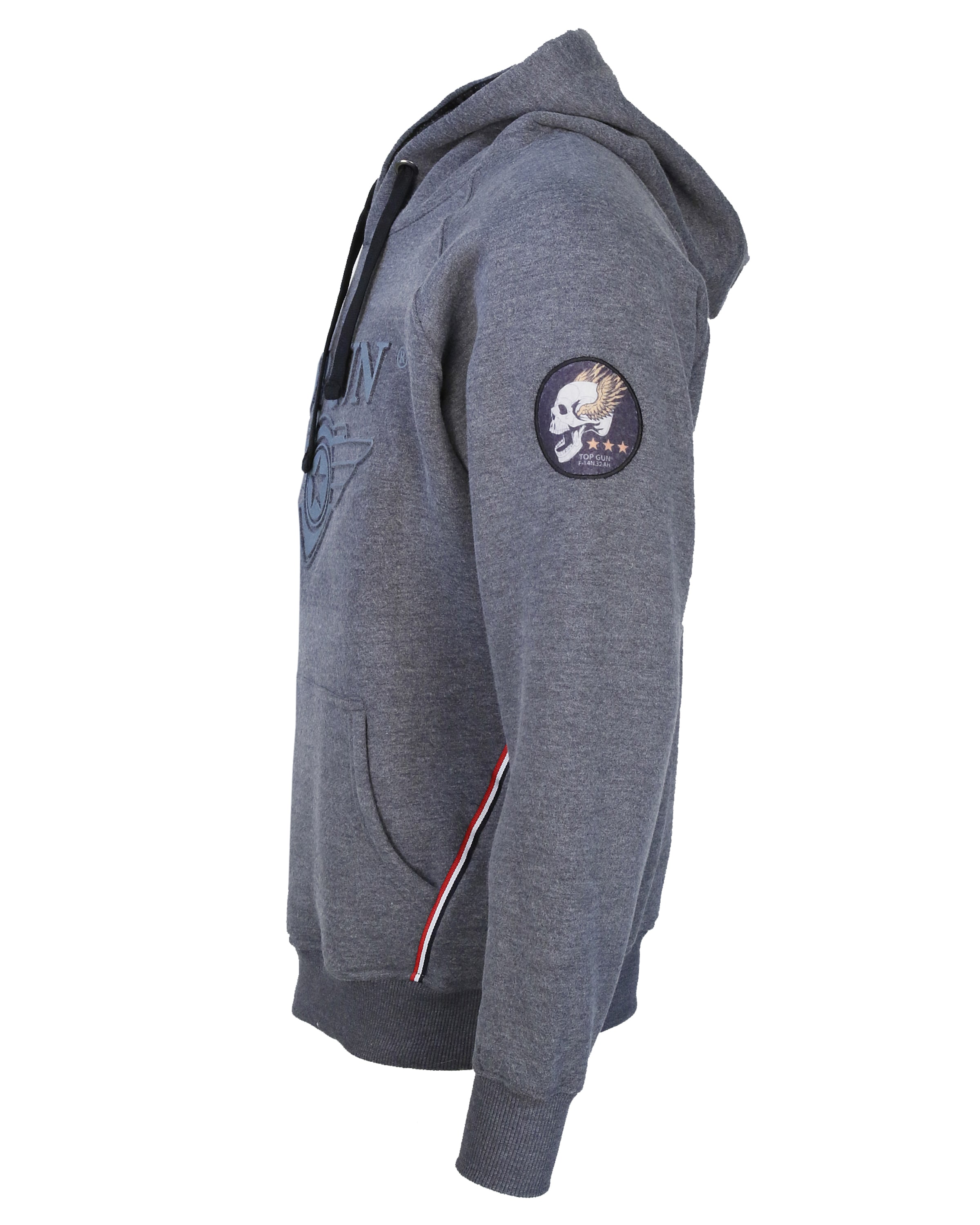 TOP GUN Sweatshirt 'TG-9013' in Blauw