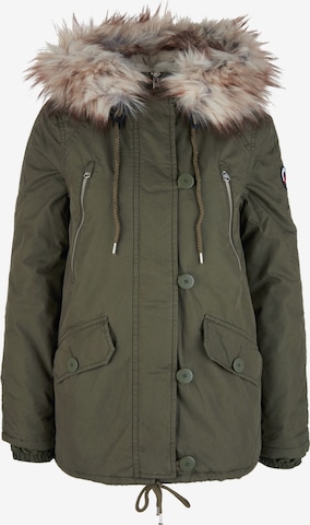 Veste d’hiver QS en vert : devant