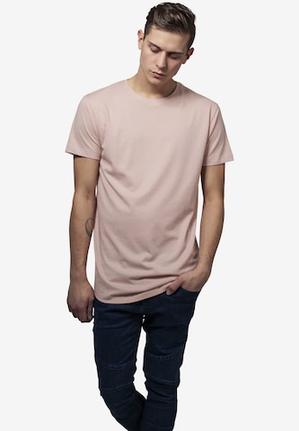 T-Shirt Urban Classics en rose : devant