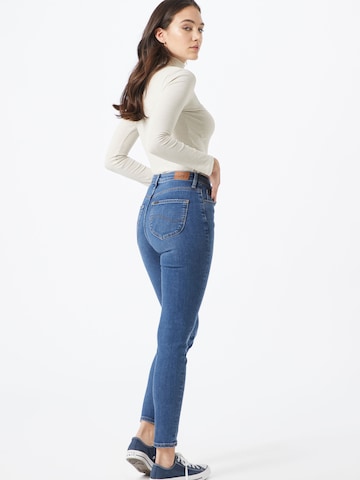 Lee Skinny Jeans 'Scarlett High' in Blauw