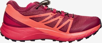 Chaussure de course 'Sense Ride' SALOMON en rouge