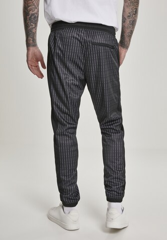 Effilé Pantalon 'Fuck you' Mister Tee en noir