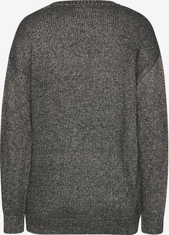 LASCANA Sweater in Grau