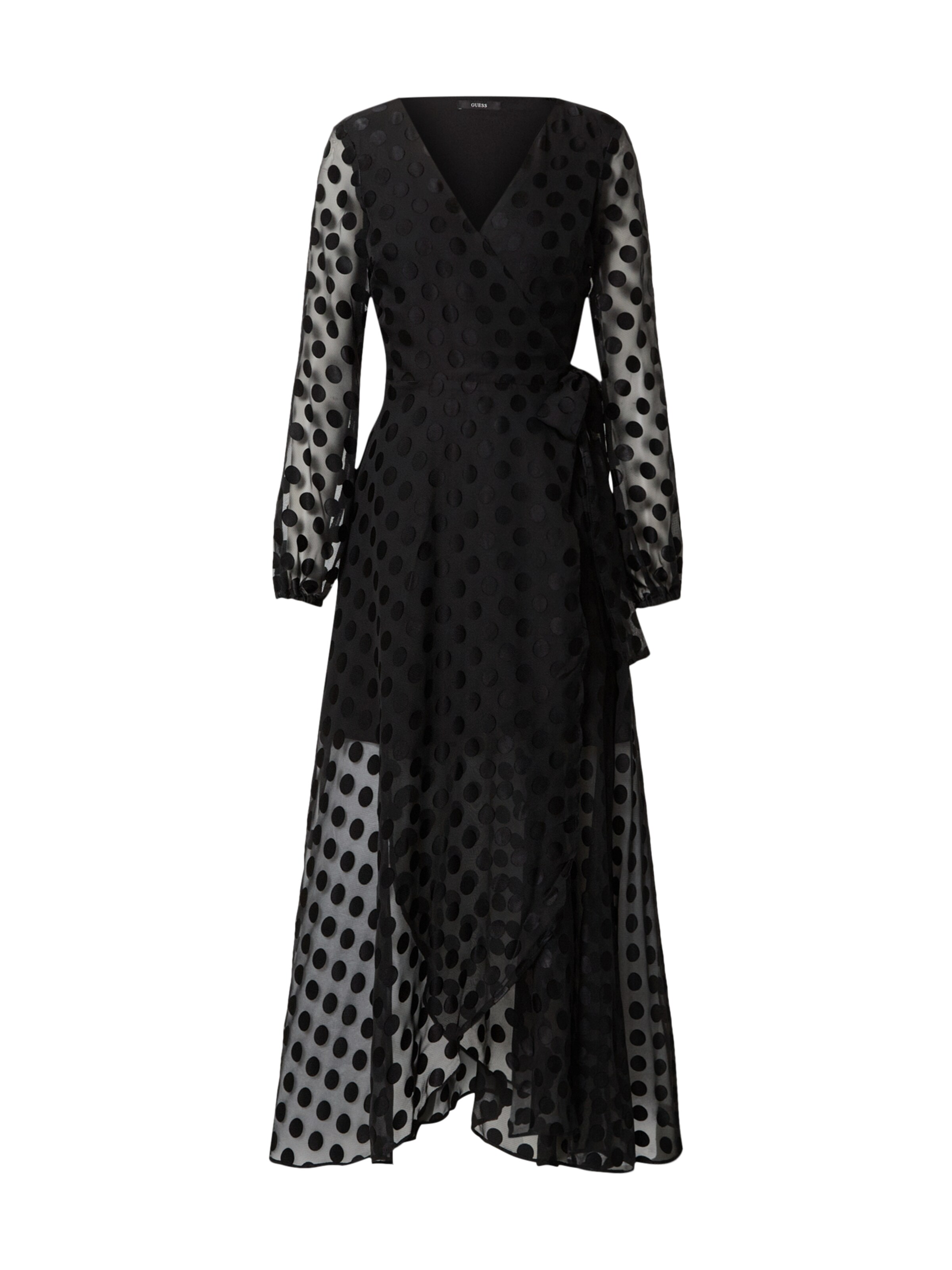 Abito da cocktail 'Bertha' di GUESS in nero: frontale