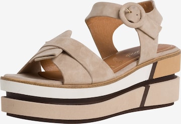 TAMARIS Sandals in Brown: front