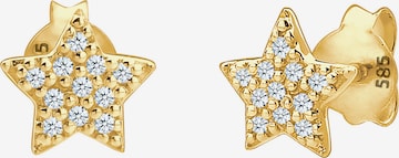 Elli DIAMONDS Earrings in Gold: front