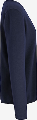 include Strickjacke mit tiefem V-Ausschnitt in Blau