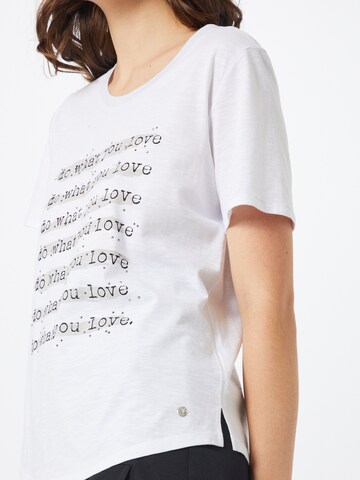 T-shirt monari en blanc