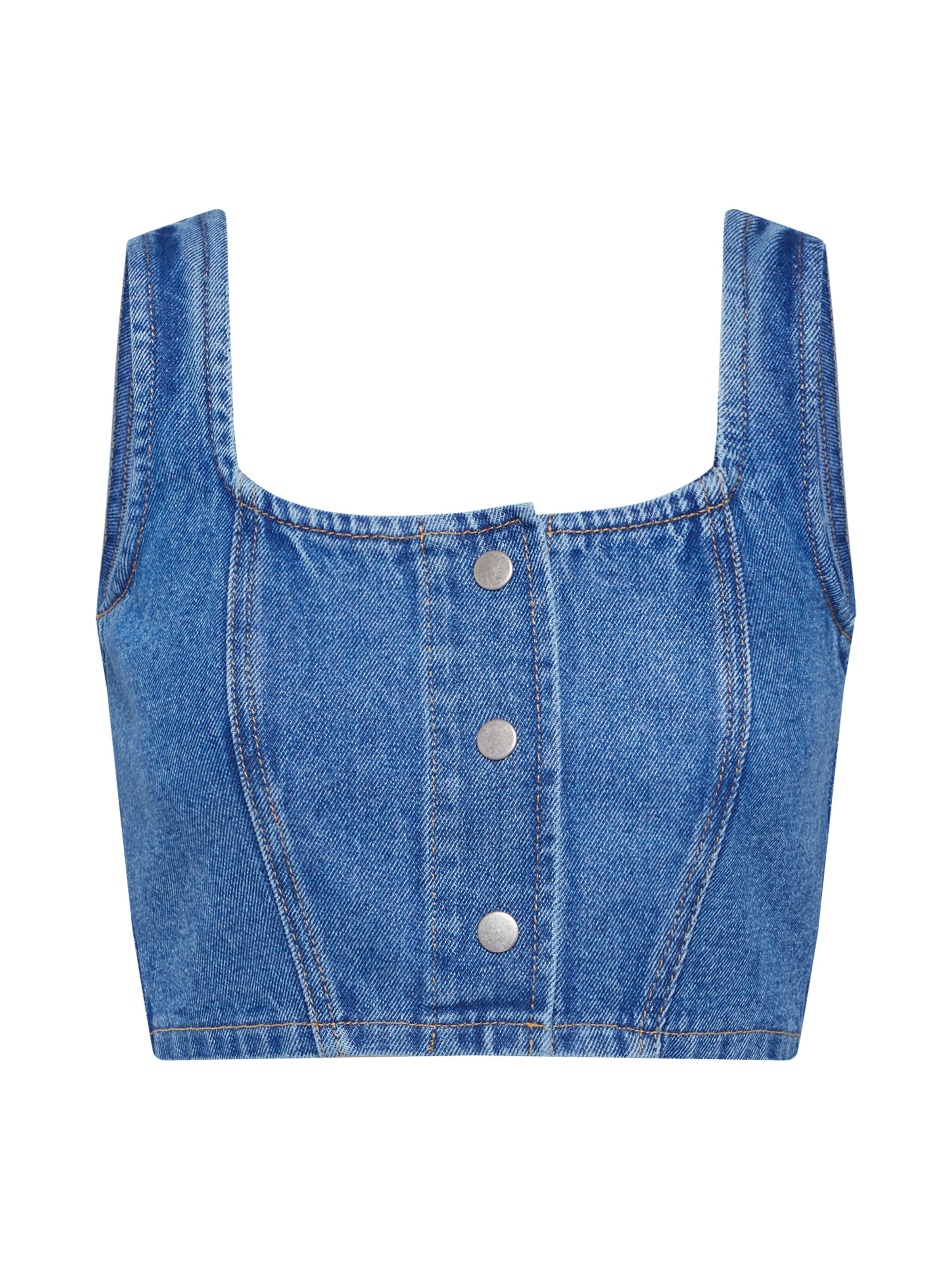 LeGer by Lena Gercke - Top 'Fiona' in de kleur Blauw denim