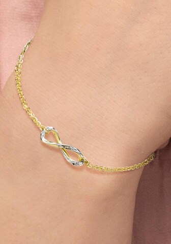 AMOR Bracelet 'Infinity' in Gold: front