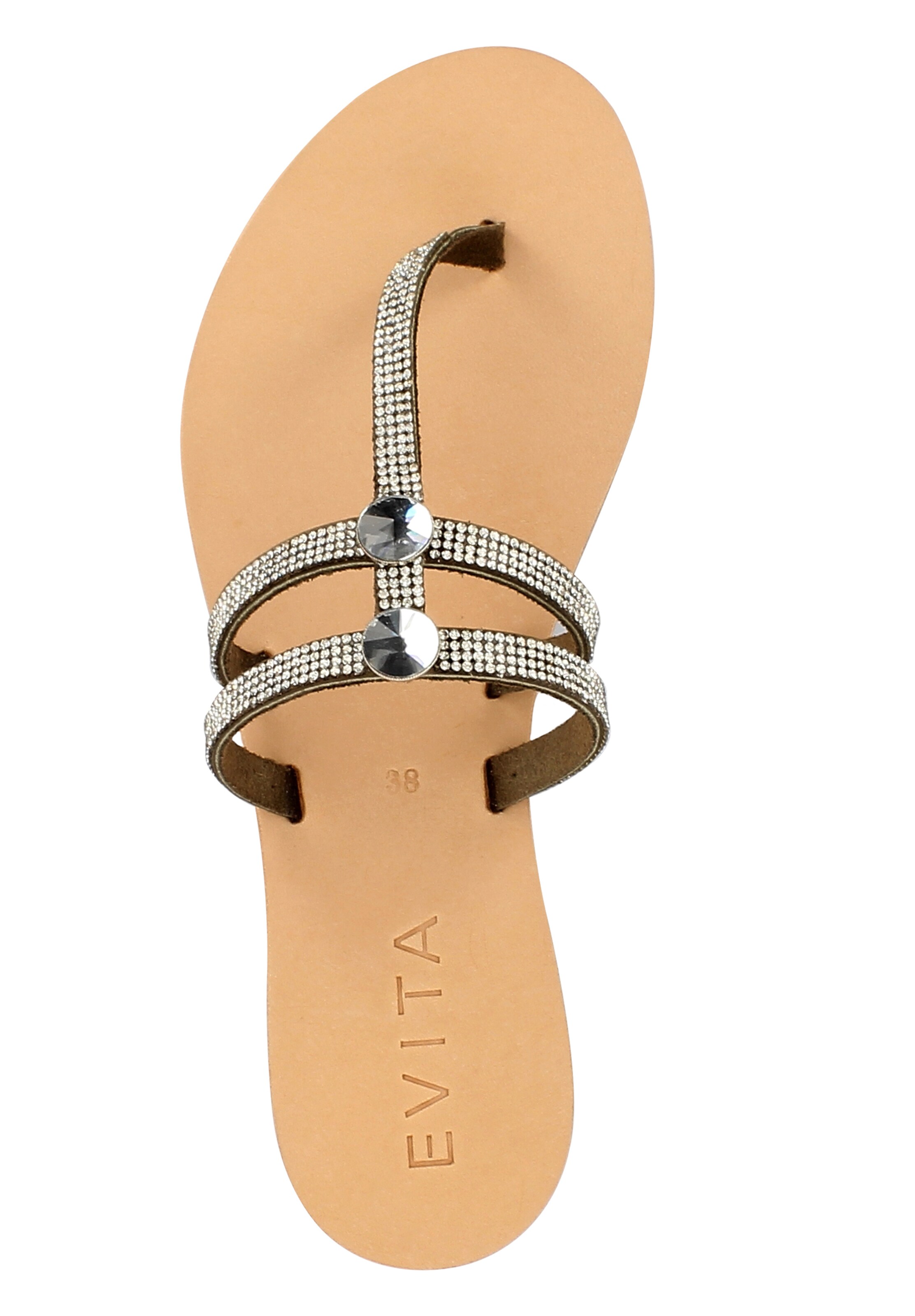 EVITA Sandale in Beige
